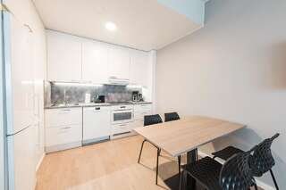 Апарт-отели Forenom Aparthotel Helsinki Pikku Huopalahti Хельсинки Номер-студио (4 взрослых)-4