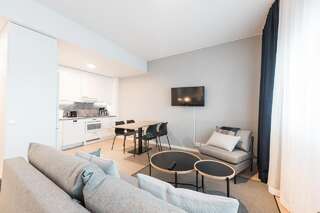 Апарт-отели Forenom Aparthotel Helsinki Pikku Huopalahti Хельсинки Номер-студио (4 взрослых)-1